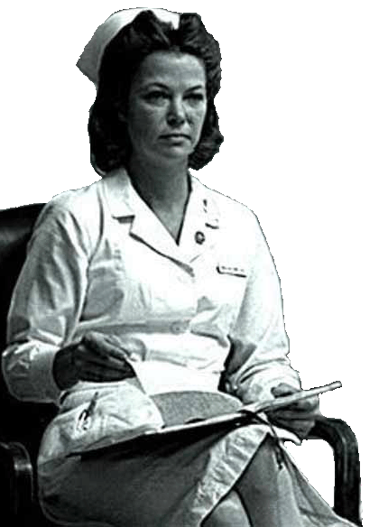 Nurse Ratched -- the most famous psych nurse