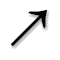 up right arrow